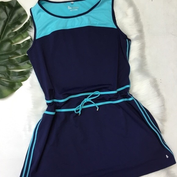 Boden Swim Dress | Active Dress | Coverup Blue Turquoise 16 - Picture 2 of 12